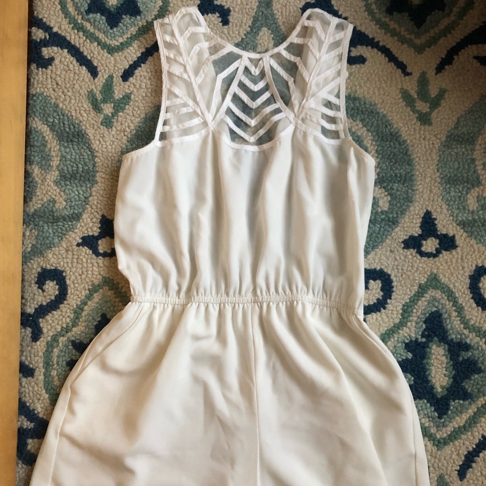 White romper